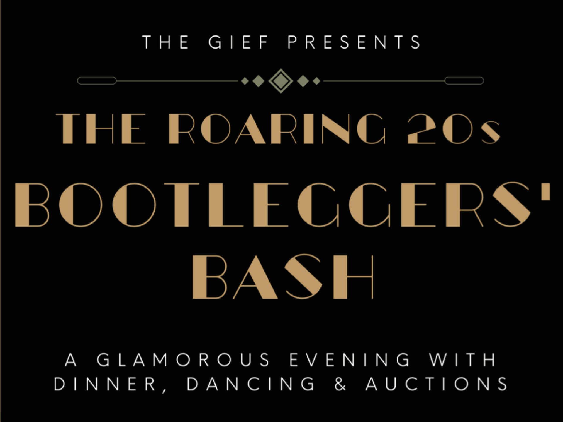 2023 Roaring 20s Bootleggers Bash logo