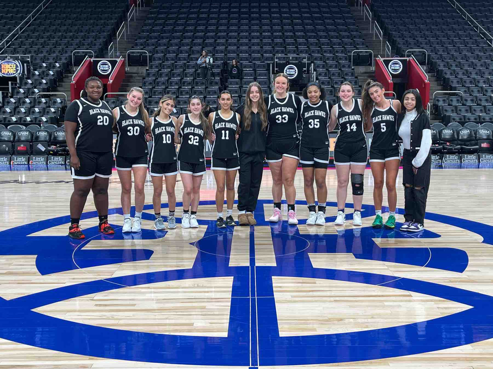 Girls Basketball background