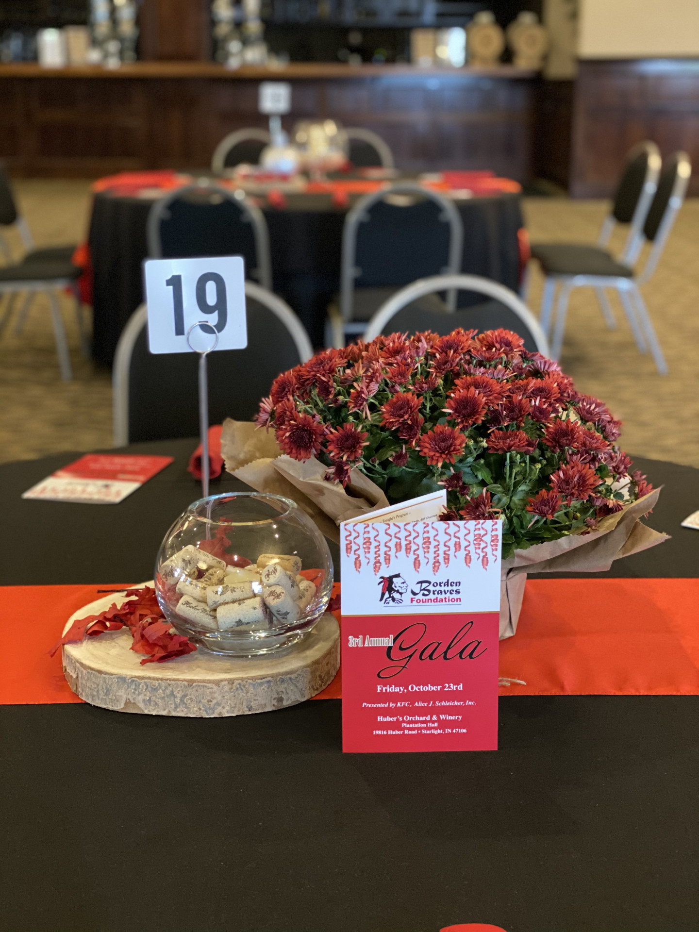 Borden Braves Foundation Annual Gala background