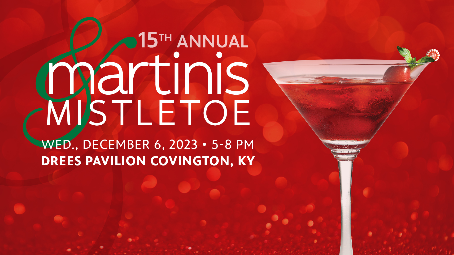 Martinis & Mistletoe 2023 logo