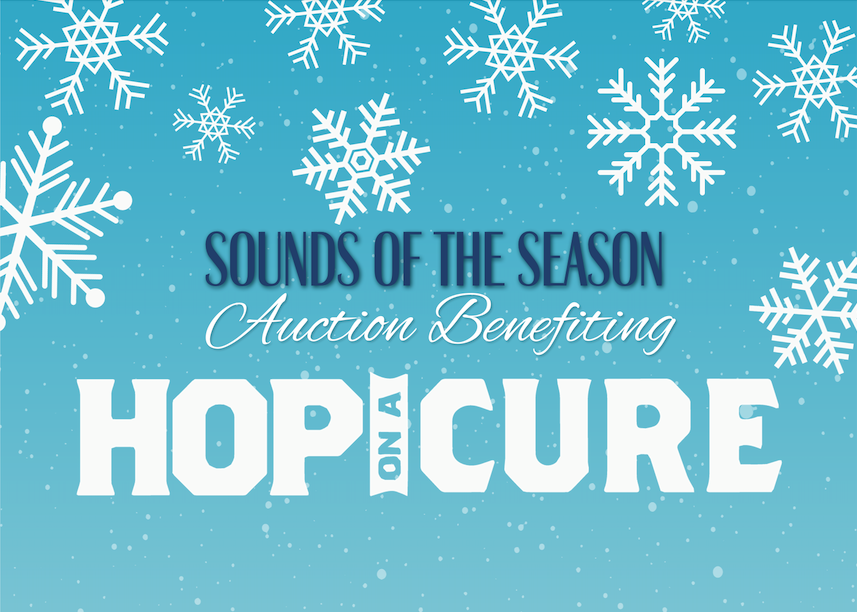 Hop On A Cure 2023 Holiday Auction logo
