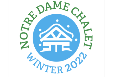 Ski Chalet Christmas Party banner