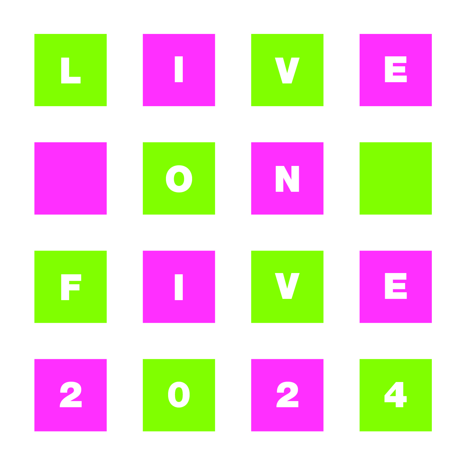 Live on Five 2024 logo