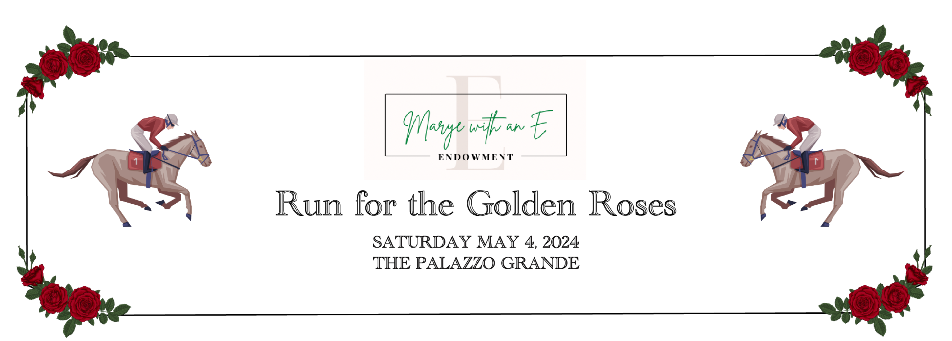 Marye with an e Endowment Fundraiser background