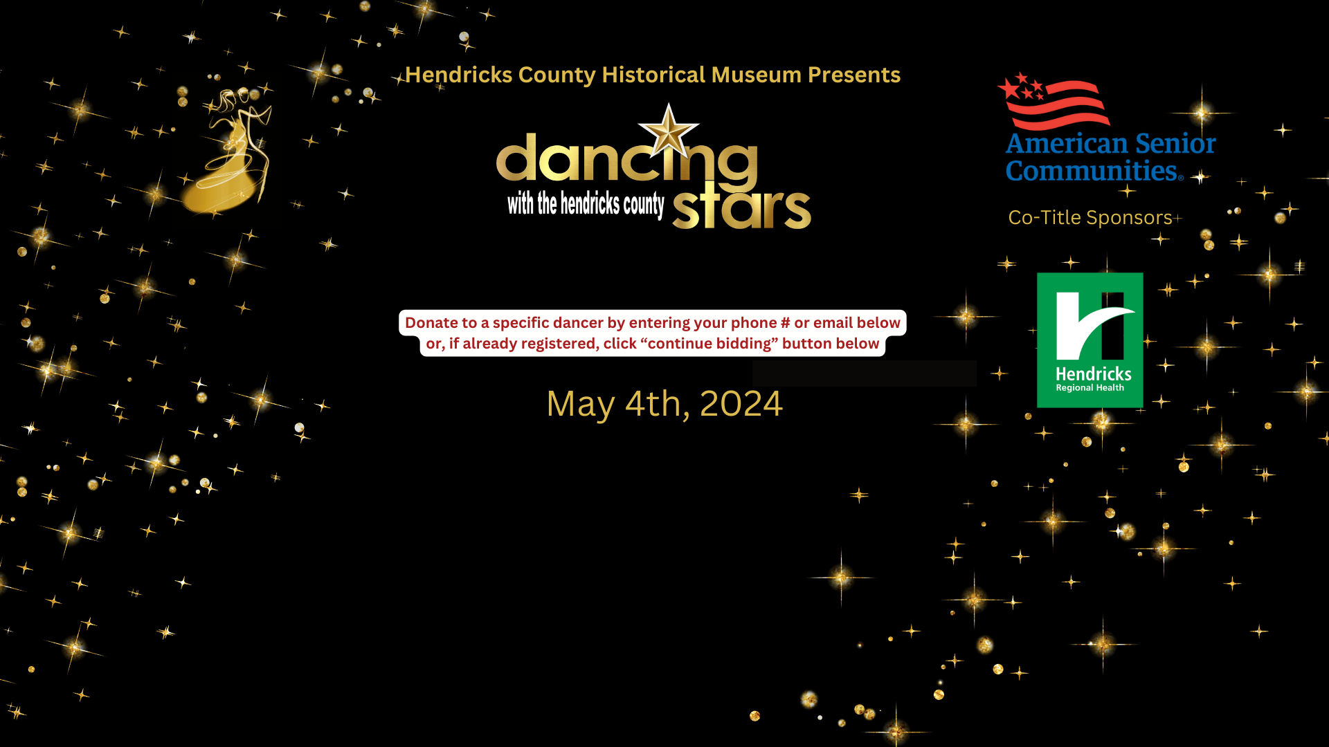 Dancing with Hendricks County Stars background