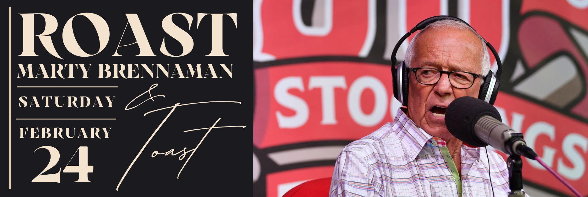 Roast & Toast of Marty Brennaman logo