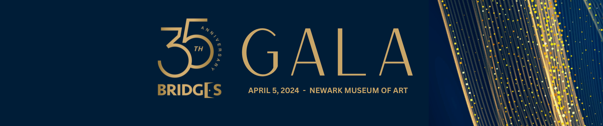 Bridges 35th Anniversary Gala background