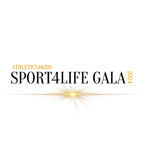 Athletics4Kids 2024 Sport4Life Gala banner