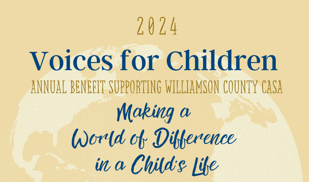 Voices for Children 2024 banner