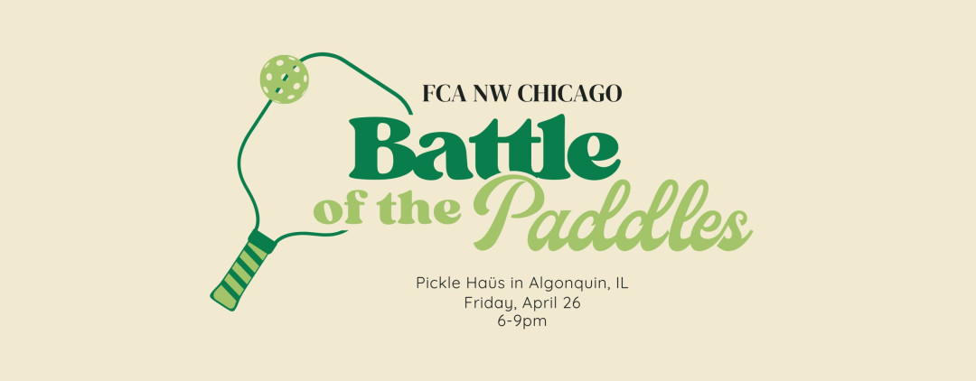 FCA Pickleball Tournament banner