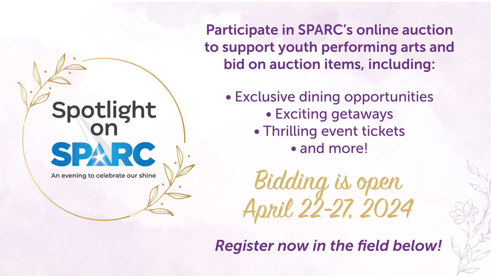 Spotlight on SPARC 2024 logo