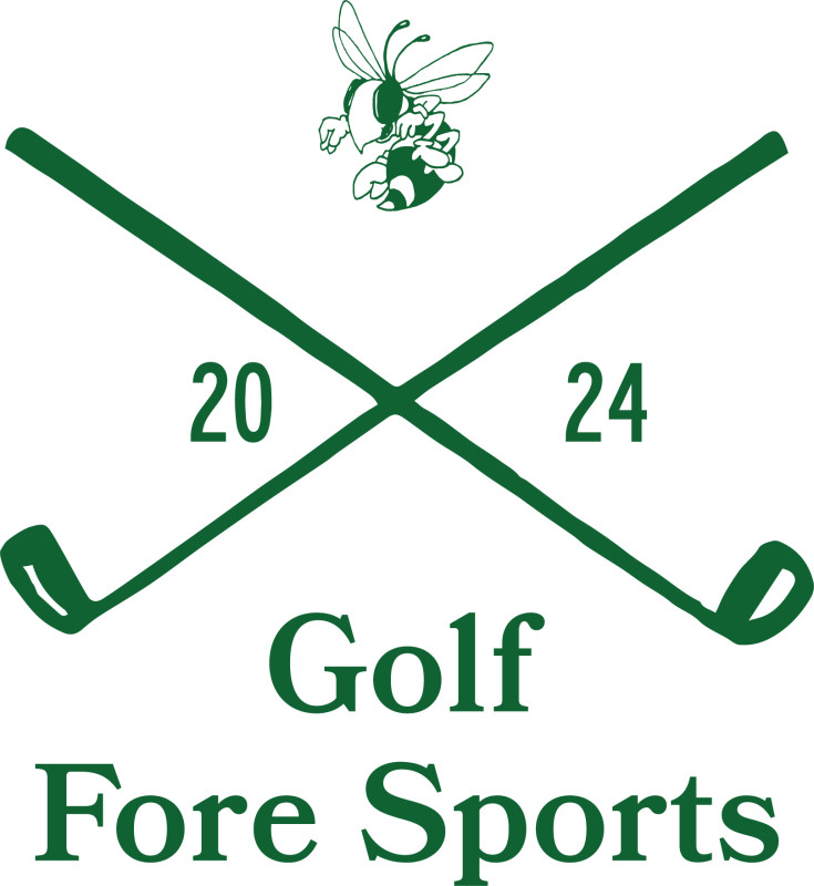 Saint Thomas Golf "FORE" Sports logo