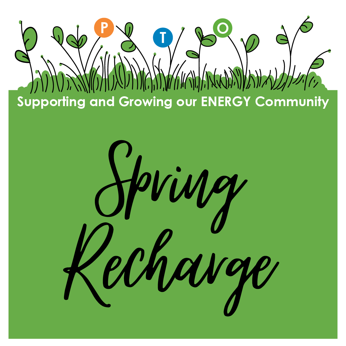 Energy Institute PTO Spring Recharge logo