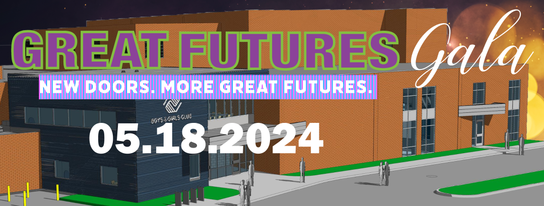 9th Annual Great Futures Gala - New Doors. More Great Futures. banner