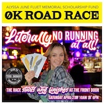 Alyssa June Fluet Memorial Scholarship Fund 0K Road Race logo