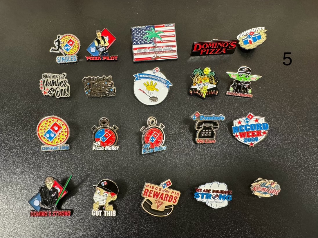 Lapel Pin The Noid Enamel Pin Retro Nostalgia Accessory Domino's