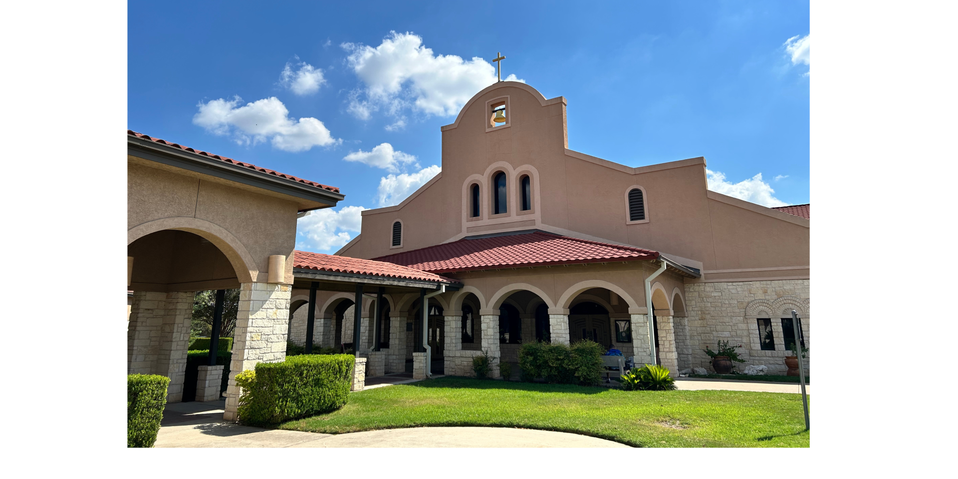 Fiesta 2024 Santa Cruz Catholic Church background