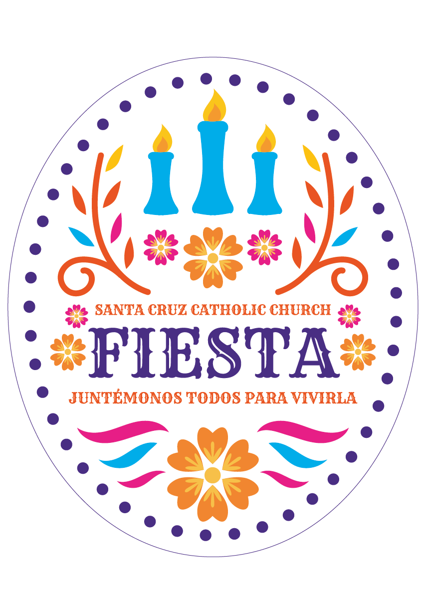 Fiesta 2024 Santa Cruz Catholic Church logo