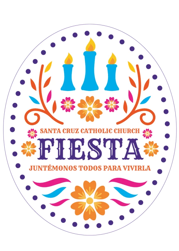 Fiesta 2024 Santa Cruz Catholic Church logo