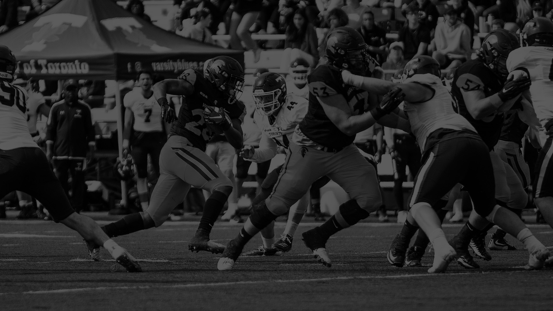 Waterloo Warriors Football Gala background