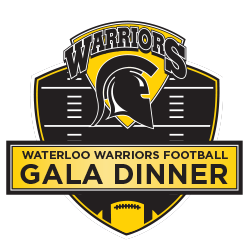 Waterloo Warriors Football Gala logo