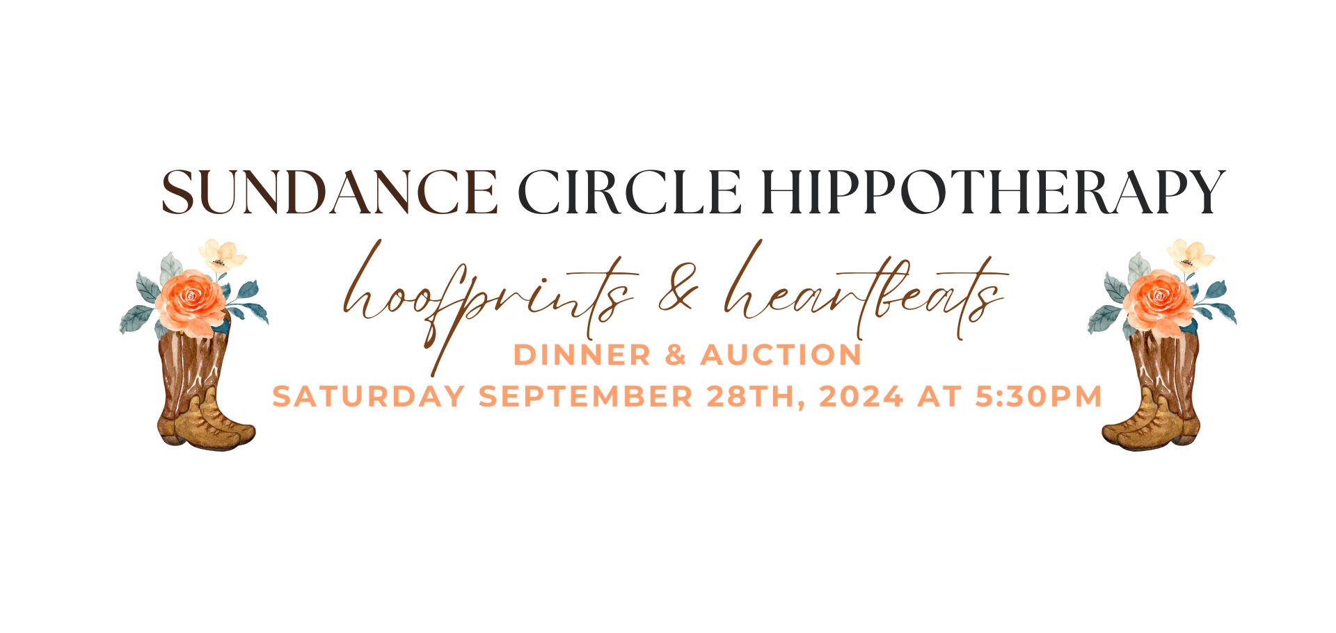 Sundance Hoofprints & Heartbeats Auction background