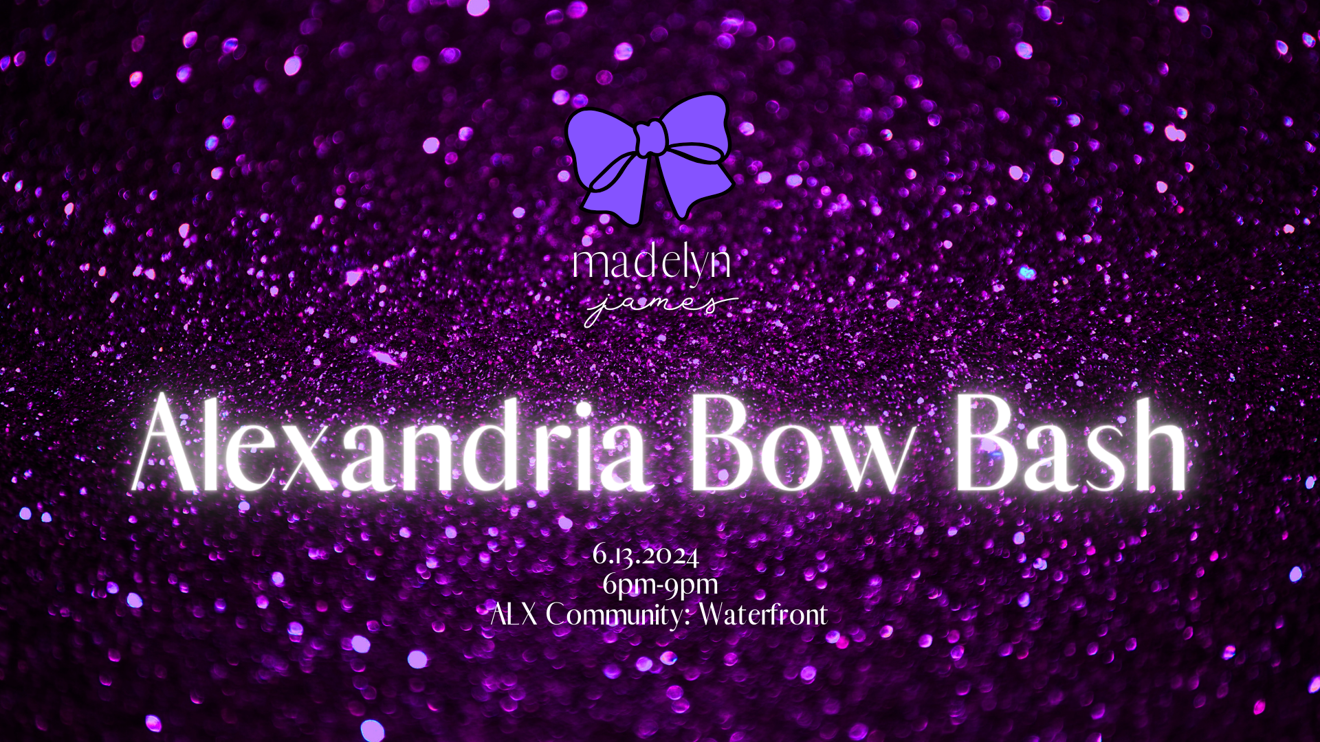 Updated Alexandria Bow Bash 2024 background