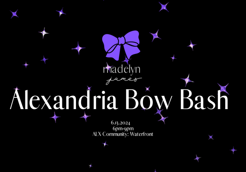 Updated Alexandria Bow Bash 2024 logo