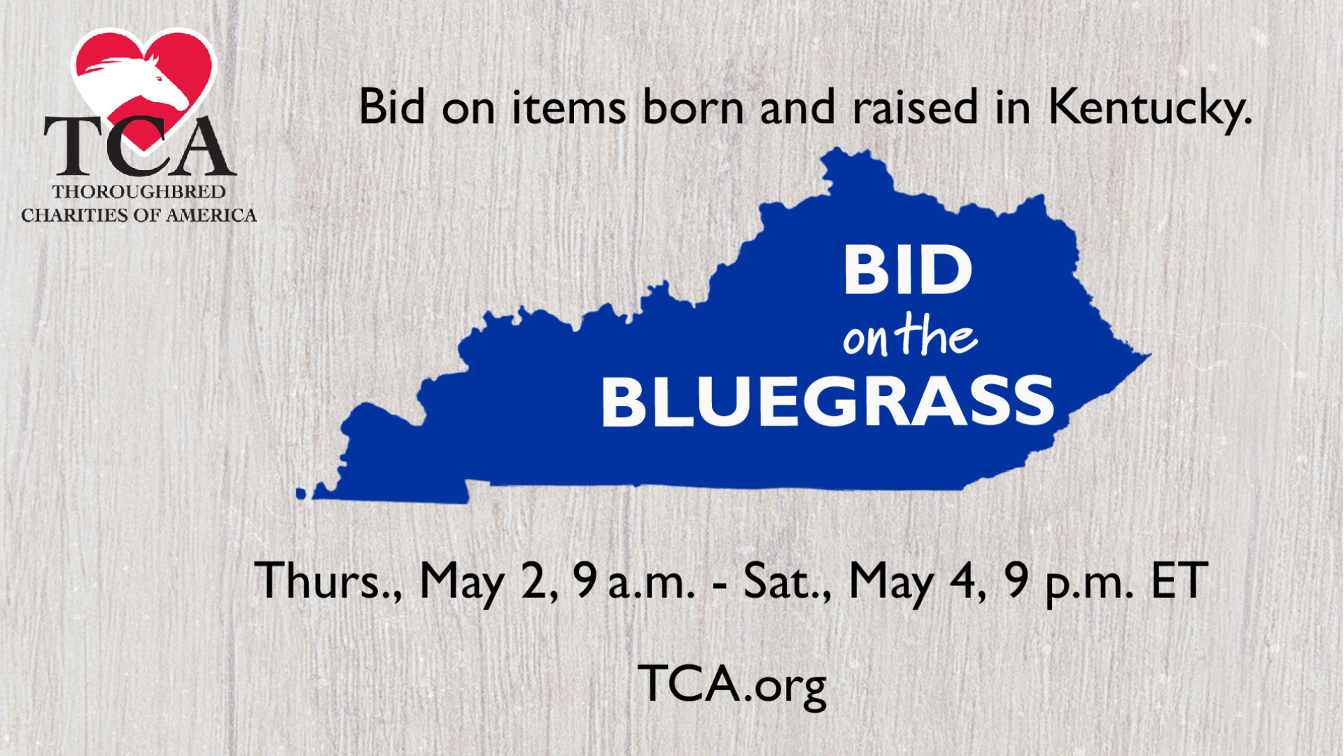 Bid For The Blue Grass logo
