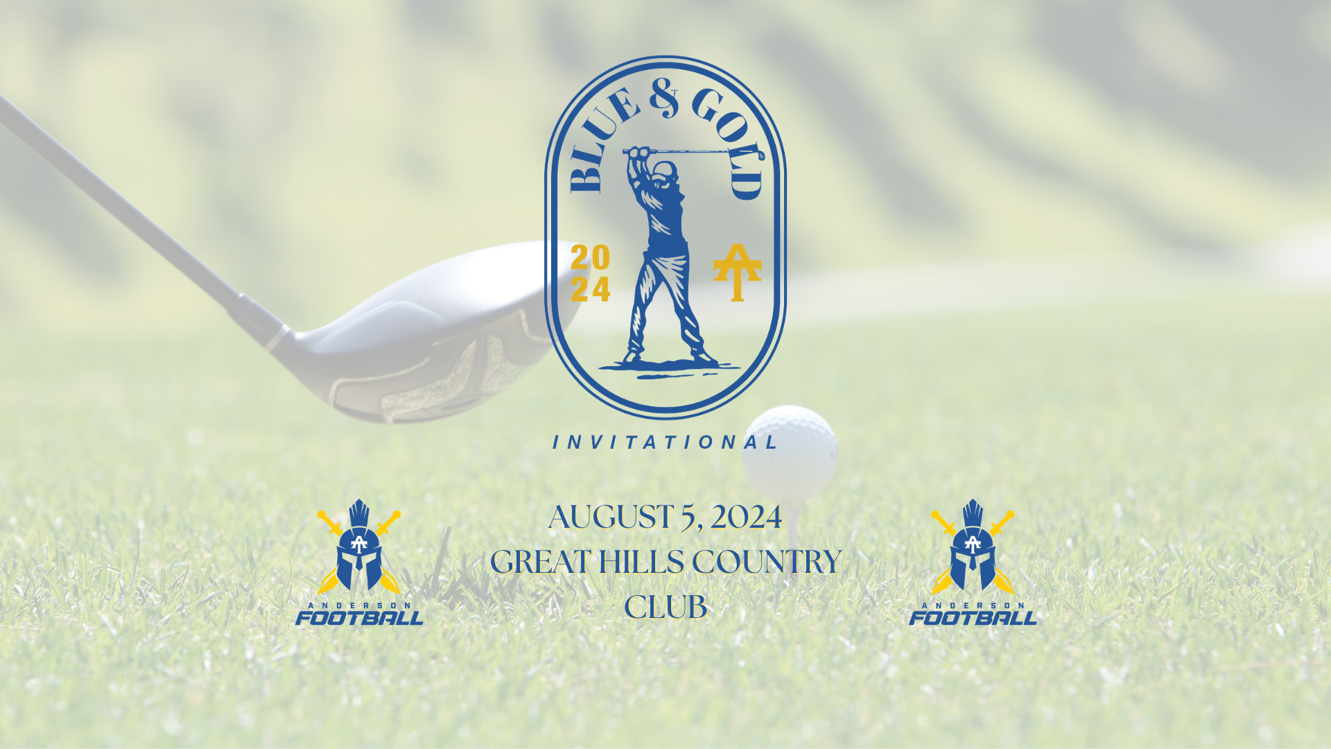 Blue & Gold Invitational 2024 logo