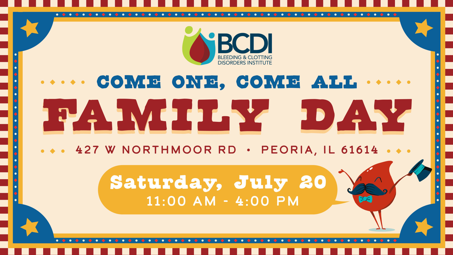 BCDI Family Day 2024 logo