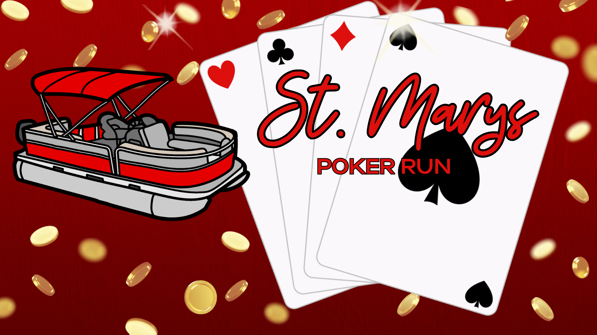 St. Mary's Poker Run 2024 background