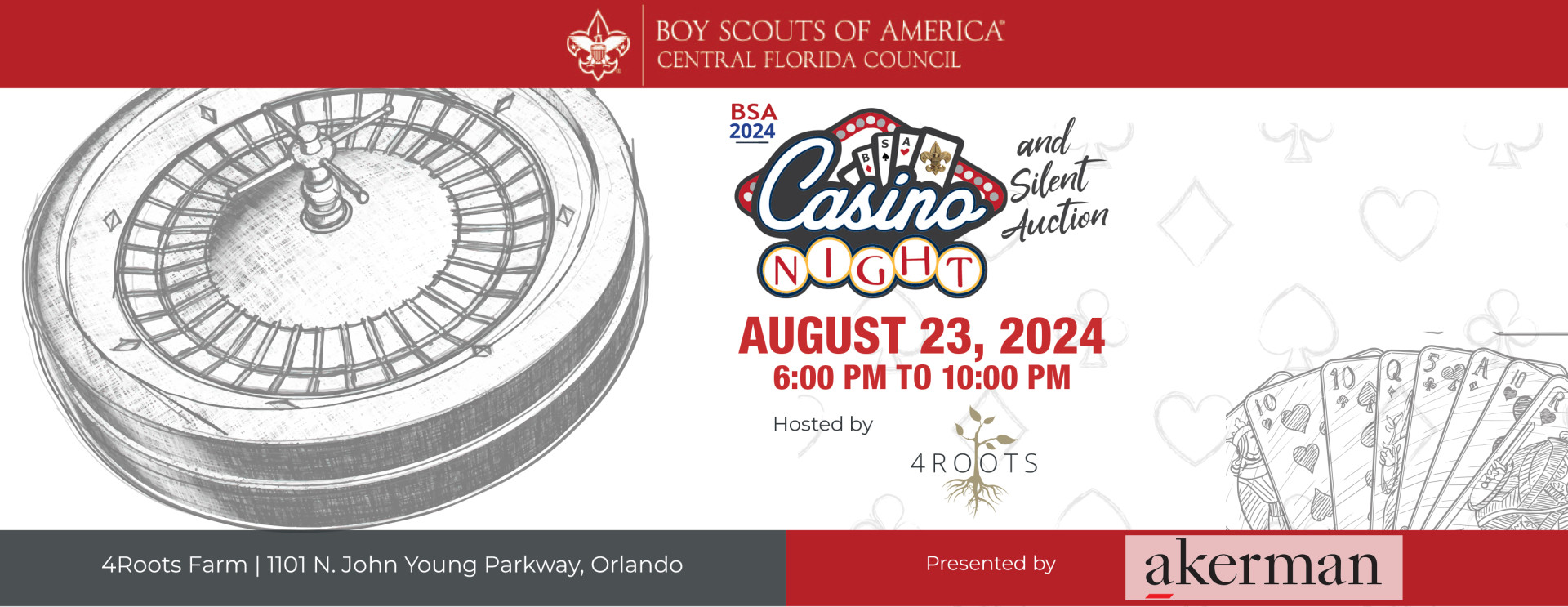 Casino Night and Silent Auction 2024 logo