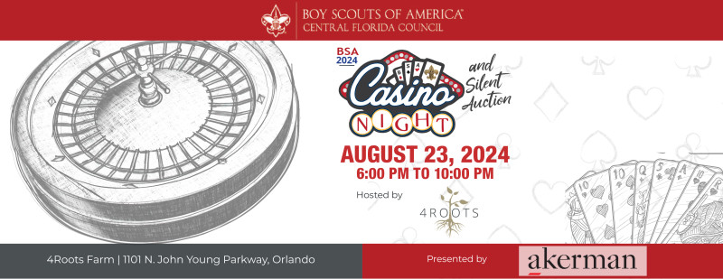 Casino Night and Silent Auction 2024 logo