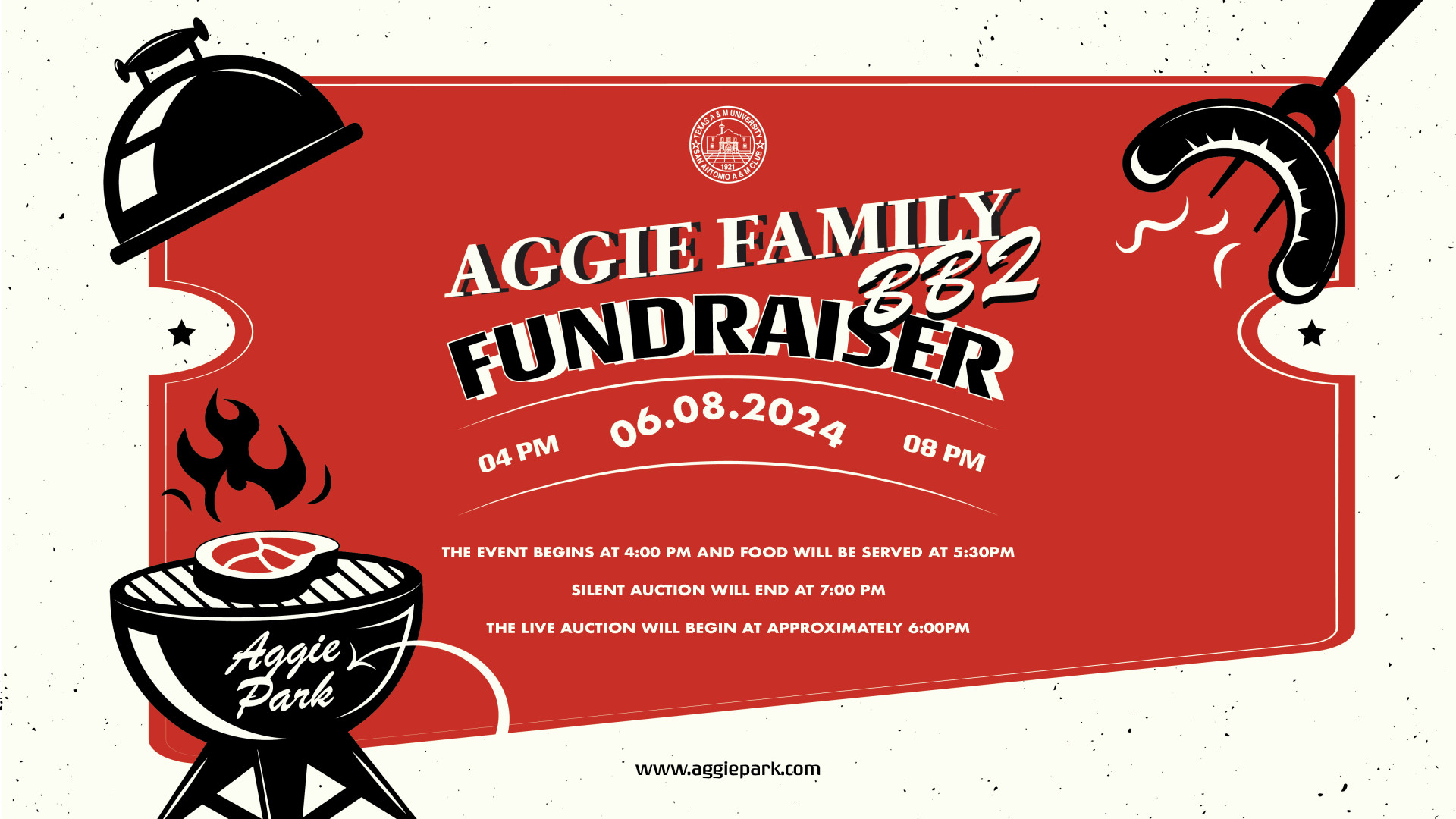 2024 Aggie Family BBQ logo
