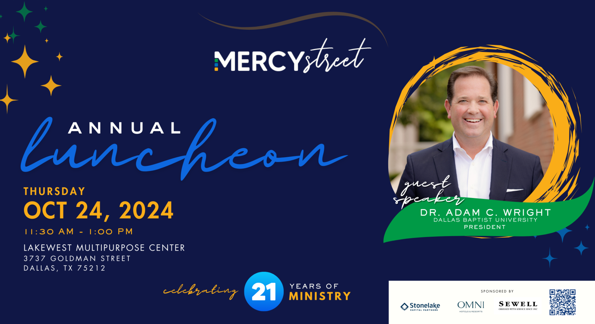 Mercy Street Annual Luncheon 2024 background