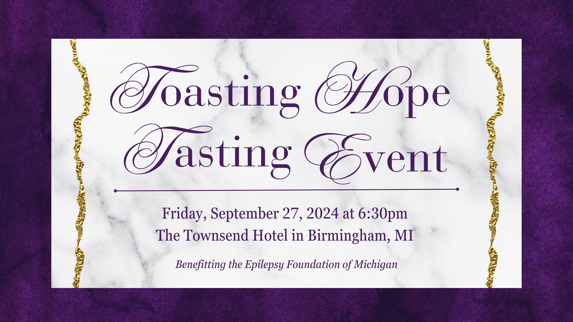 2024 Toasting Hope Tasting Event logo