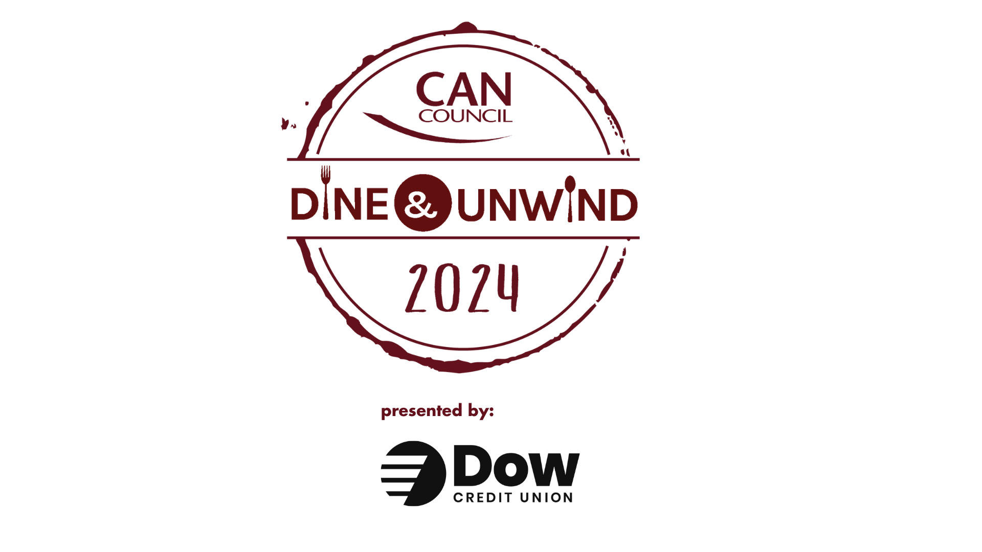 CAN Council's Dine & Unwind logo