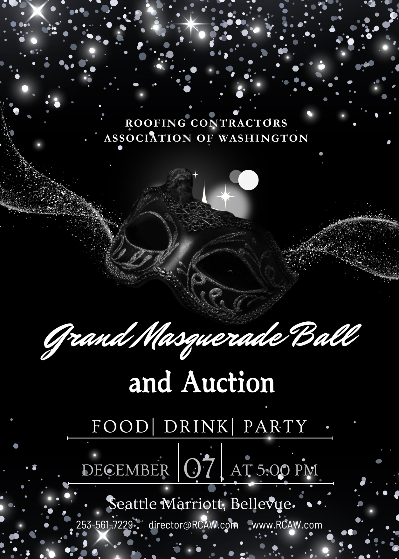24' Roofing Contractors Assn. of WA Winter Gala & Auction logo