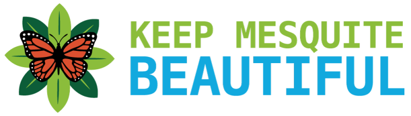 Keep Mesquite Beautiful Butterfly Ball logo