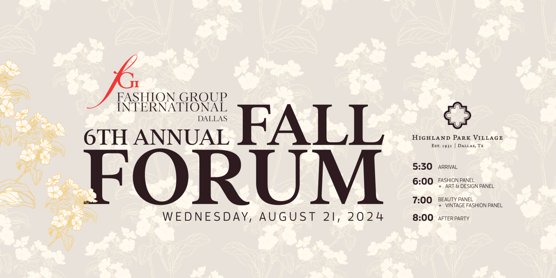 2024 FGI Dallas Fall Forum logo
