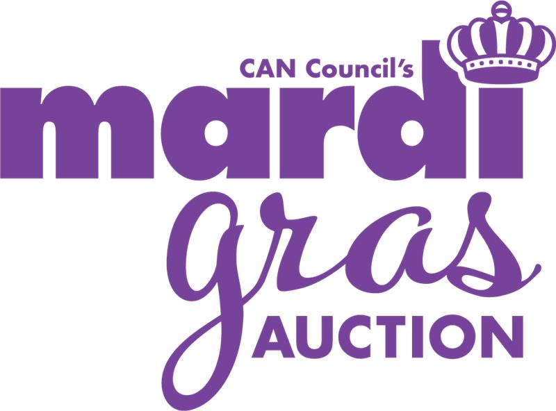 CAN Council's 32nd Annual Mardi Gras Auction logo