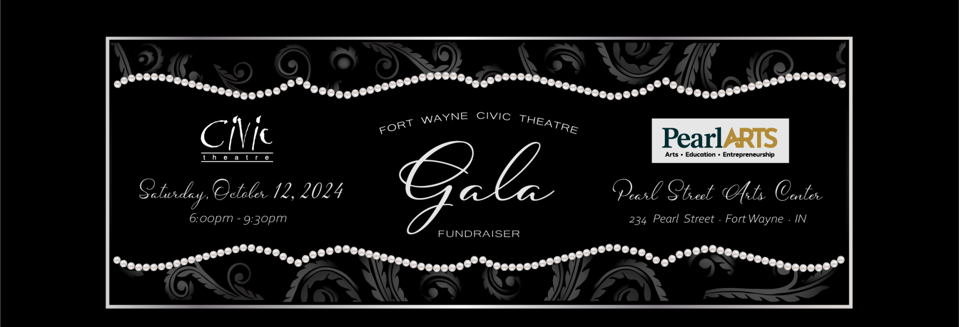 Fort Wayne Civic Theatre Gala 2024 background