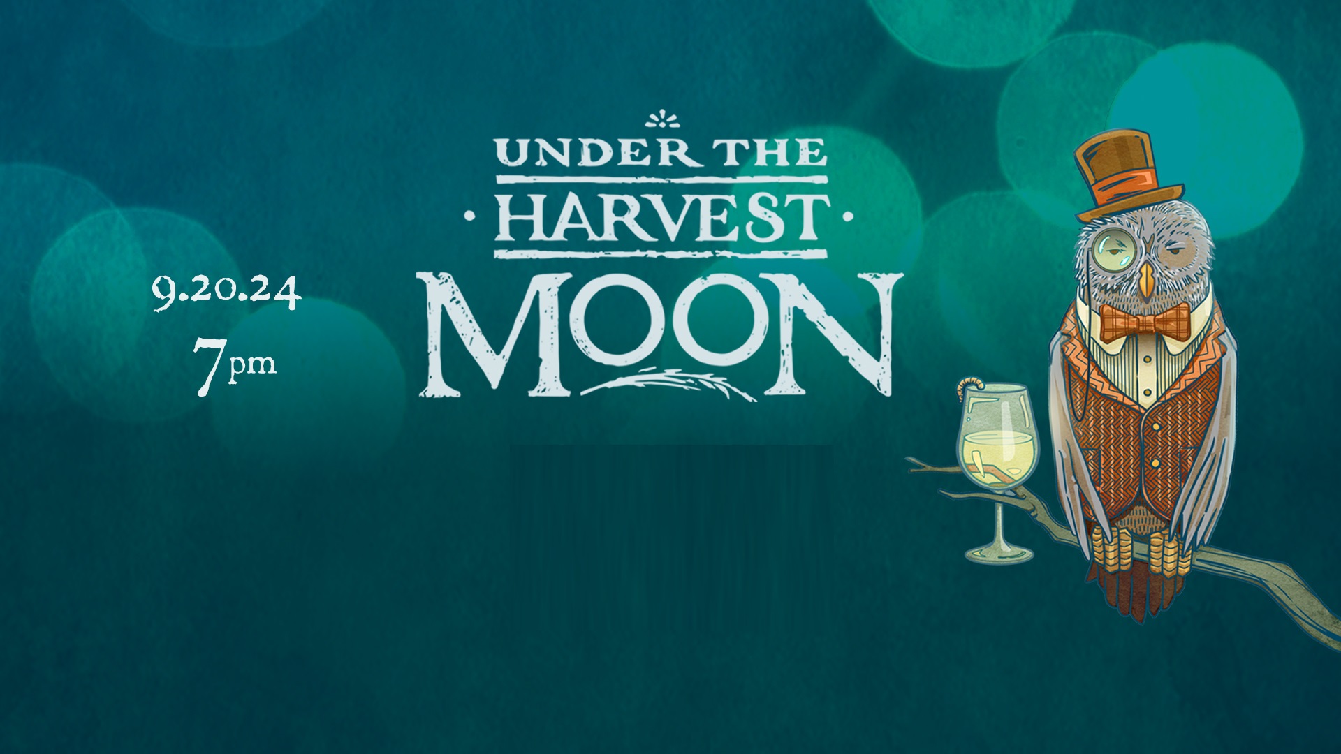 Under the Harvest Moon background