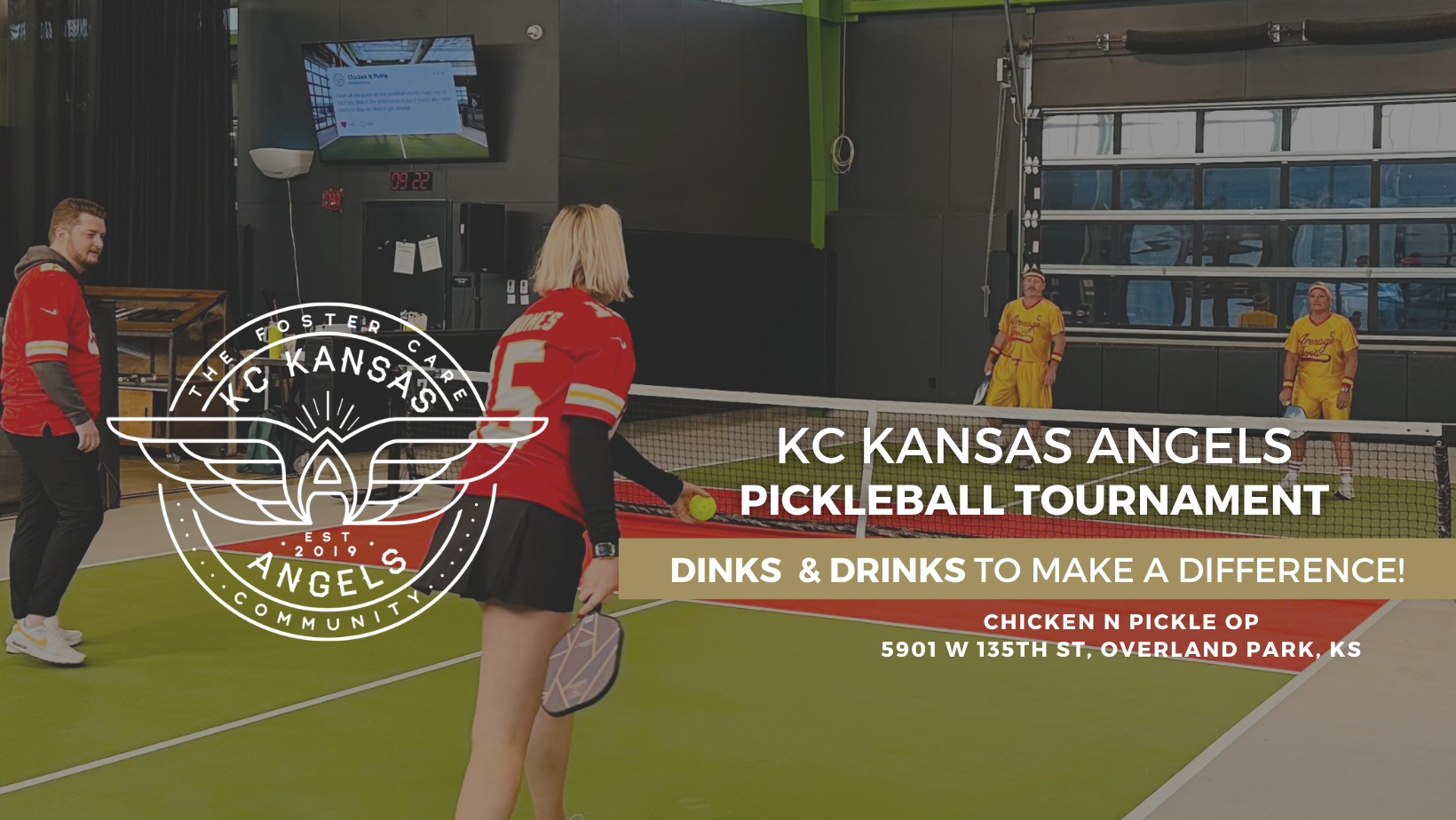 2024 Pickleball Tourney background