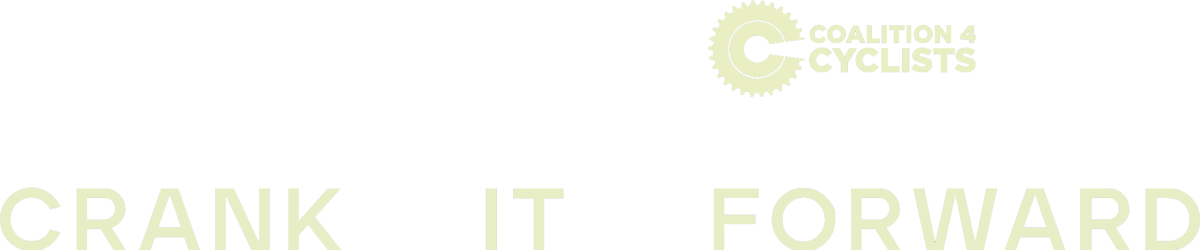 Logo: Coalition 4 Cyclists - Crank it Forward