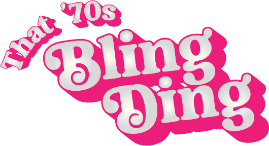 That '70s Bling Ding logo