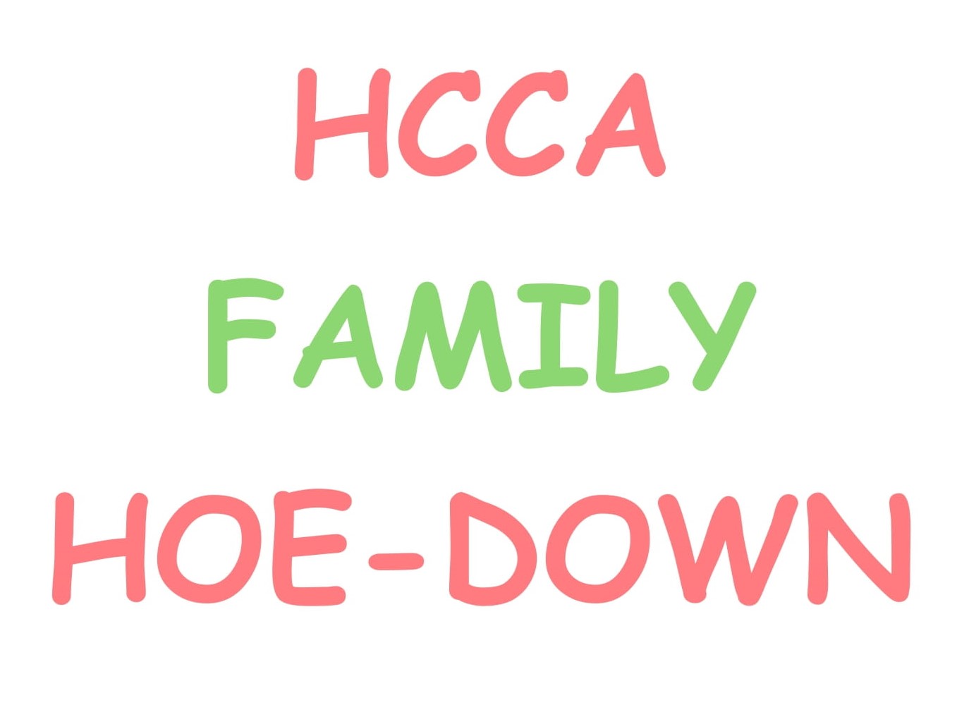 HCCA Family Hoedown logo
