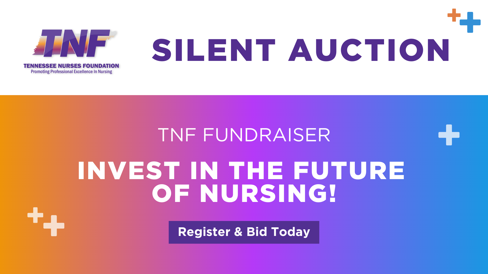 TNF Silent Auction 2024 logo
