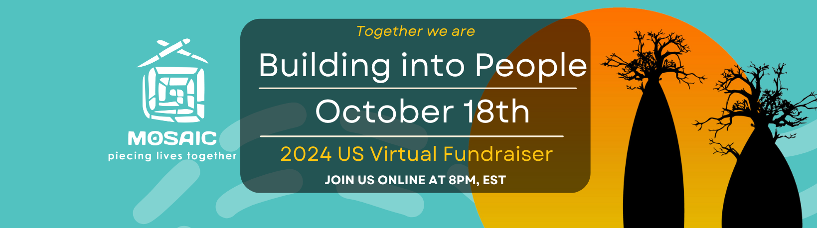 2024 Virtual Mosaic Fundraiser - Building into People | ClickBid Event ...